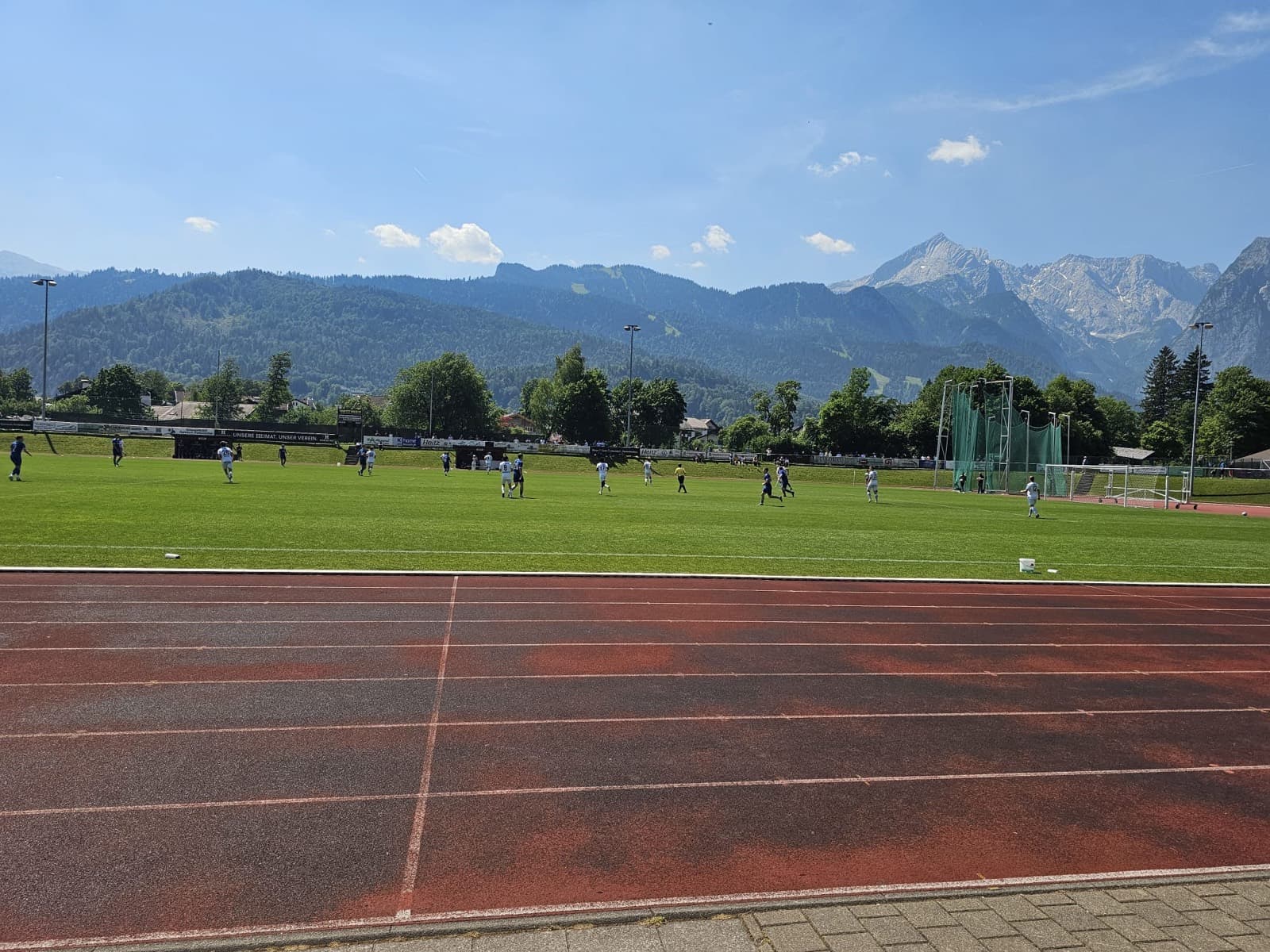 Spieltag in den Bergen