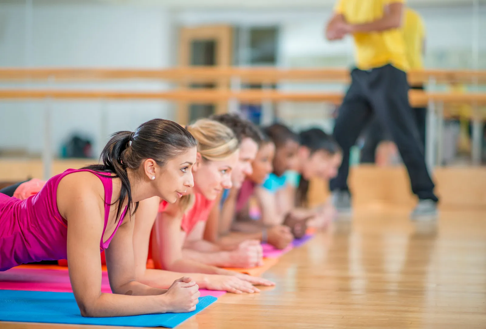 Gymnastik in Bewegung